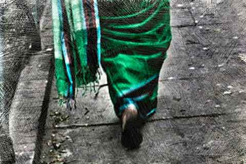 সবুজ শাড়ির কবিতা